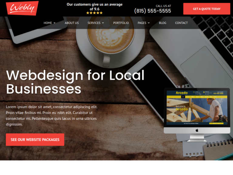 WeblyPro — Web agency Anteprima del modello WeblyPro — Web agency pubblicato da Mark Hendriksen